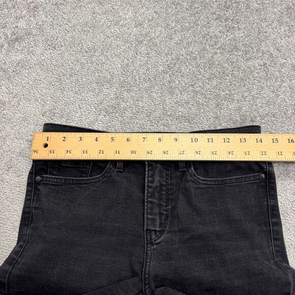 Levi's 315 Shaping Bootcut Denim Jeans Women 28 Black Mid Rise Stretch 28x33 - Picture 11 of 16